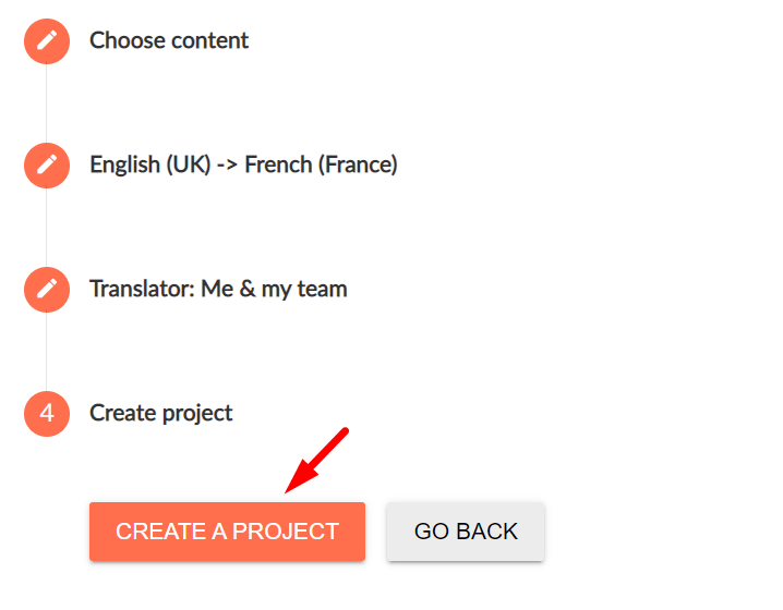 How to create a GitHub translation project in TextUnited Text United